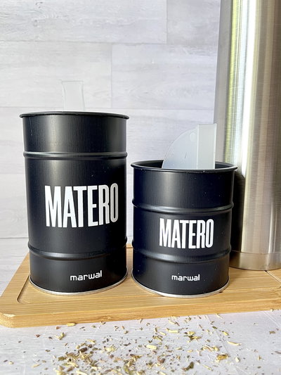 Set lata yerbero azucarera 