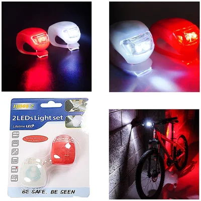 Set x2 luces para bicicleta 