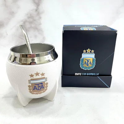 Mate con bombilla AFA OFICIAL 