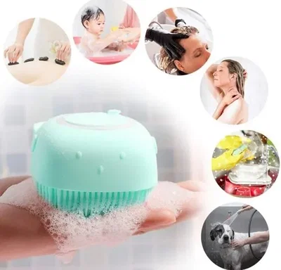 Cepillo de silicona para baño 
