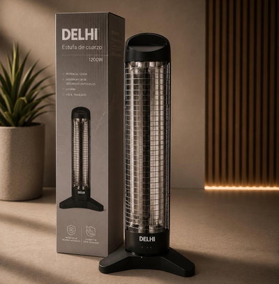 Estufa de cuarzo Delhi DL-1200