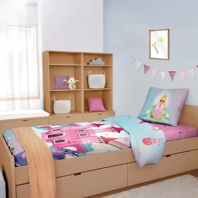Juego de sábanas infantil 3 pcs PRINCESAS