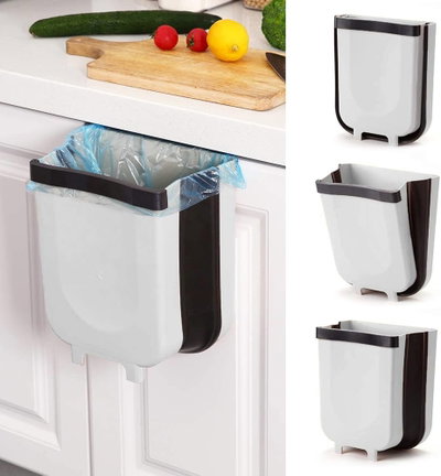 Cesto de basura plegable 