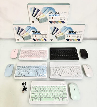 Kit teclado + mouse inalámbrico 