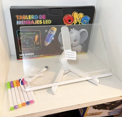 Tablero de mensajes led 30x20 cm