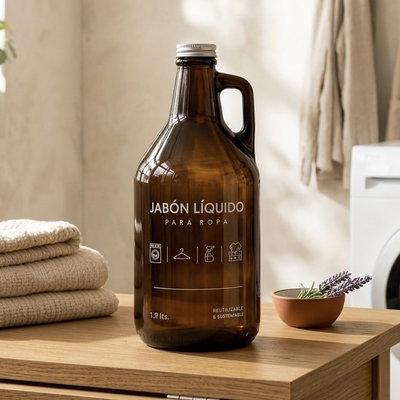 Botella para jabón líquido 1.9 lts 