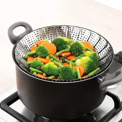 Vaporera flor acero inox universal 