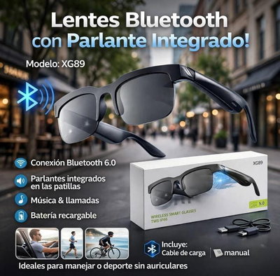 Lentes con Bluetooth XG89