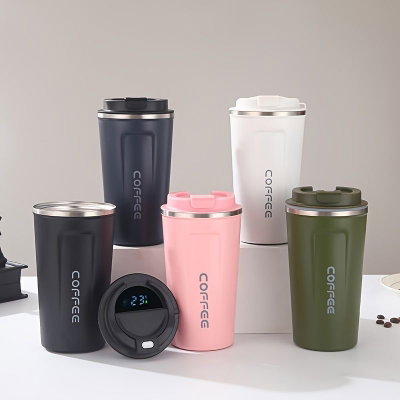 Vaso térmico coffee con sensor 