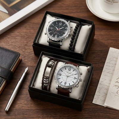 Set reloj + pulsera premium 