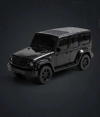 Camioneta negra parlante X-709