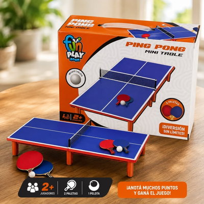 Mini mesa de ping pong 