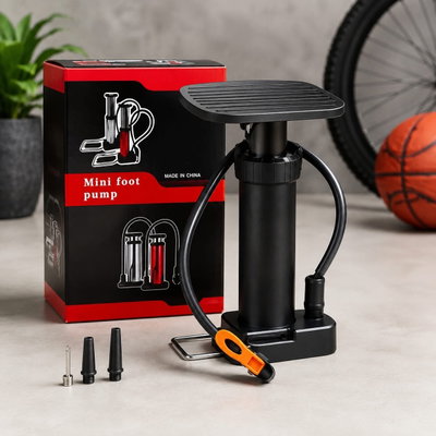Mini inflador a pedal 
