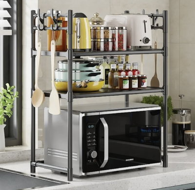Rack estante doble para microondas 