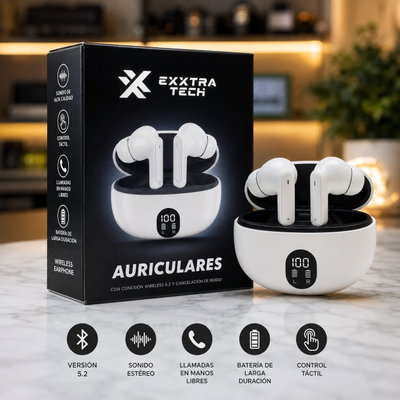 Auriculares inalámbricos Exxtra Tech 