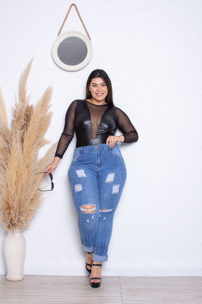 Chupin Nevado Quebrado c/Tachas Elastizado