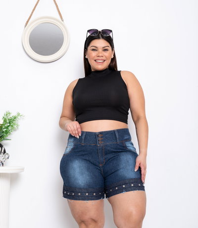 Short 3 Botones c/Ojalillos