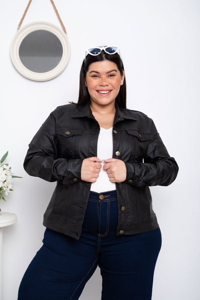 Campera Engomada Elastizada 