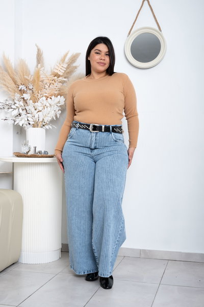 Wideleg Nevado Rayado Rígido 