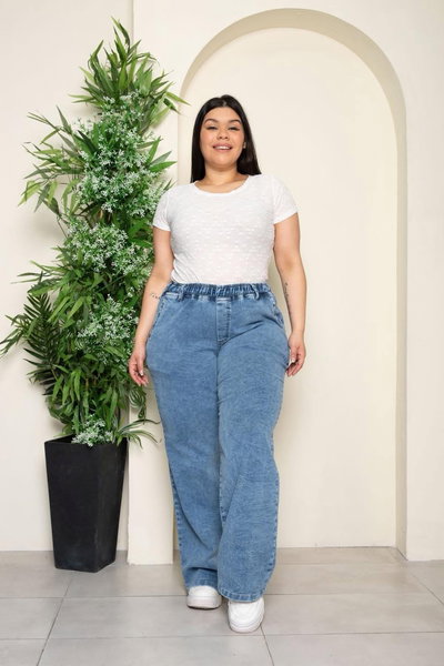 Wideleg Nevado c/Elástico Elastizado 