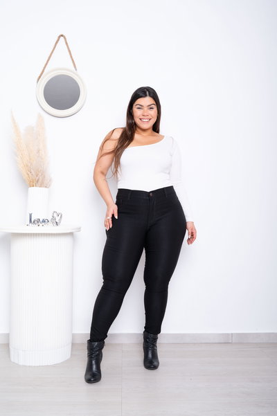 Chupin Bengalina Negro Elastizado