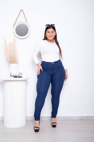 Chupin Bengalina Azul Elastizado