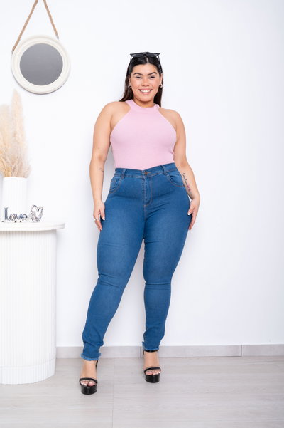 Chupin Azul c/Flecos Elastizado ESP