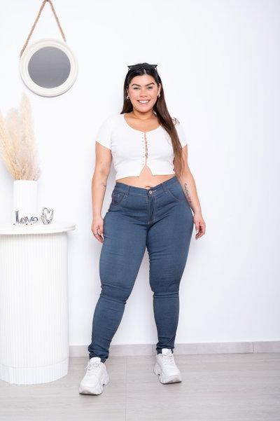 Chupin Bengalina Jeans Elastizado ESP