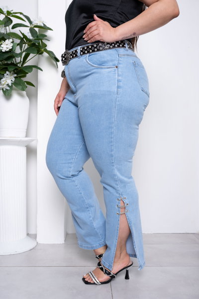 Recto Celeste c/Tajo y Cadena Elastizado