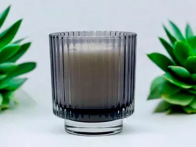 Vela de Soja (frasco ondas)  