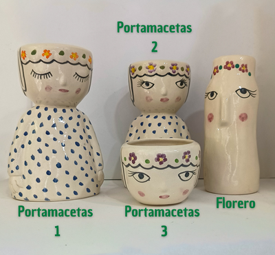 Porta Maceta y Florero 