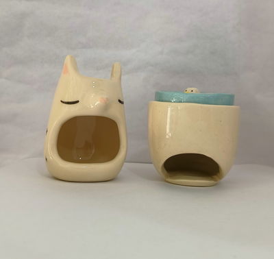 Hornitos Gatito y Patito