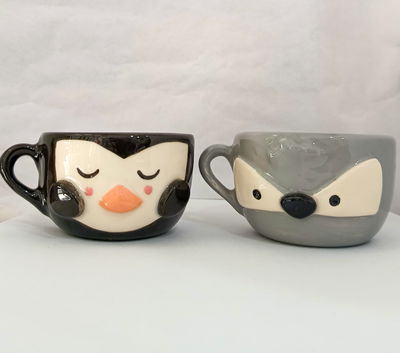 Tazón: Pingüino-Koala 