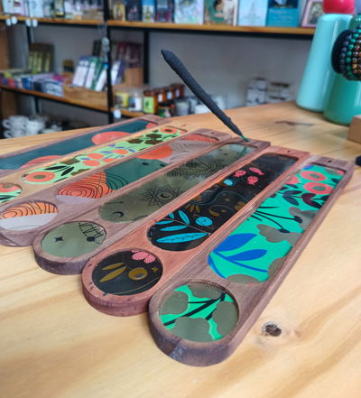 Porta Sahumerio con diseño 