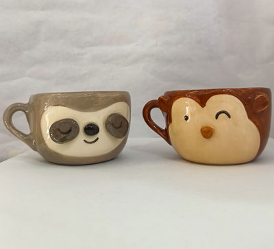 Tazón: Oso Perezoso-Monito