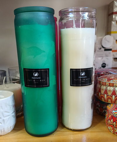 Velón XL Aromático en Vidrio  