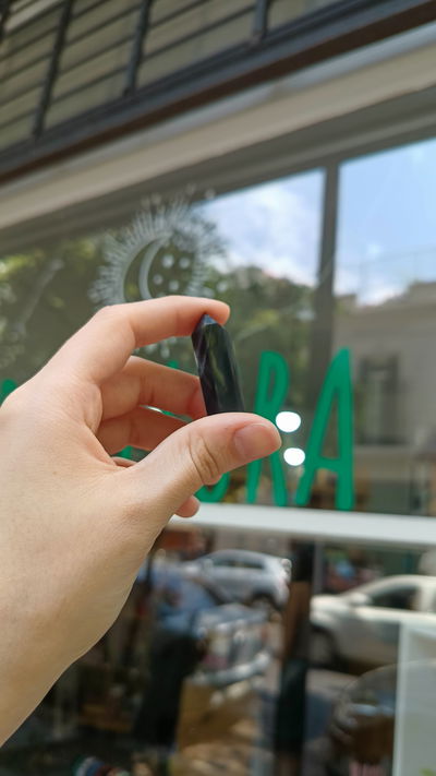 Punta de Cuarzo Ágata 