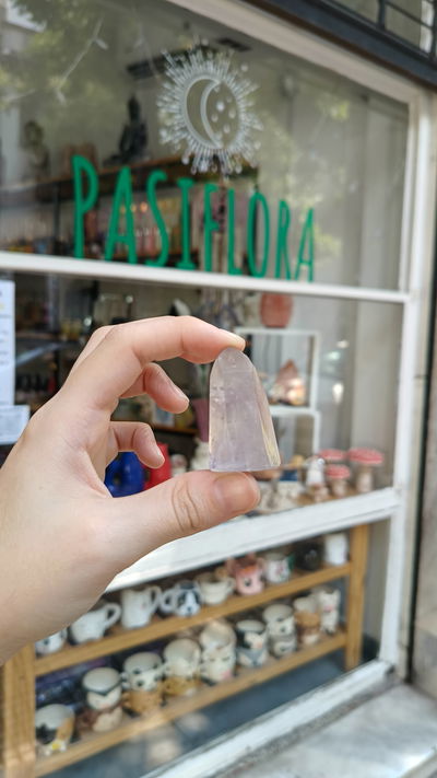 Punta de Cuarzo Amatista