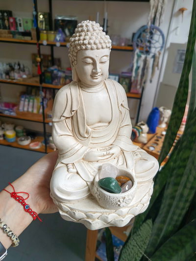 Buda Yeso Extra Duro Porta Velas 