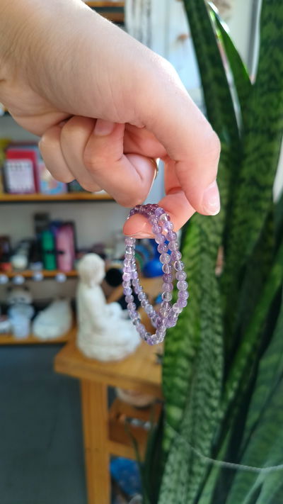 Pulsera Amatista 4cm 