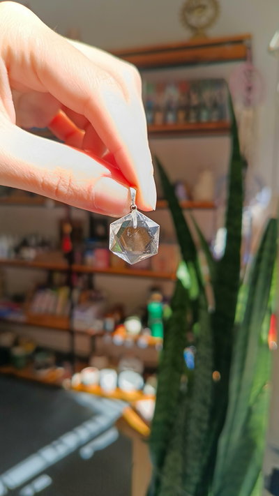Dije Cuarzo Cristal 