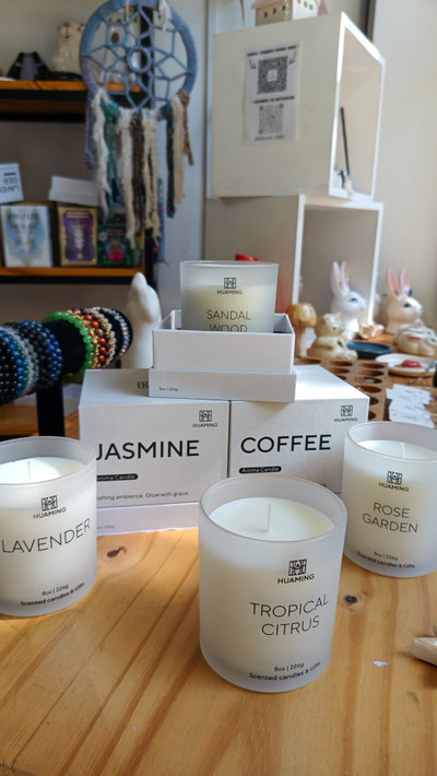 Velas de Cera de Soja