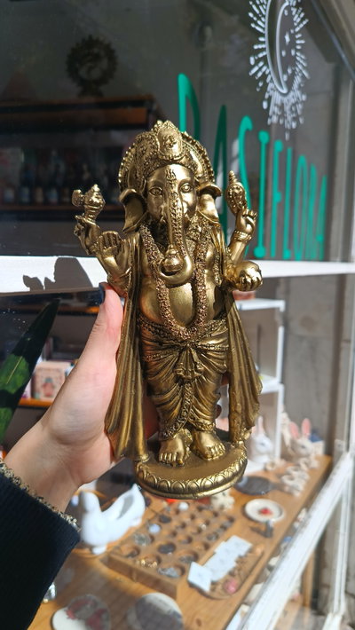 Figura Ganesha Dorado