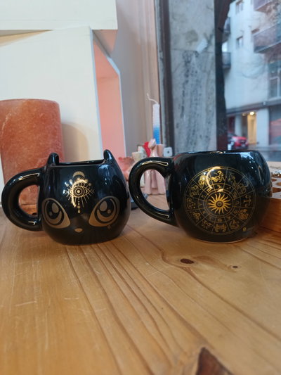 Tazas: Gato y Zodíaco 