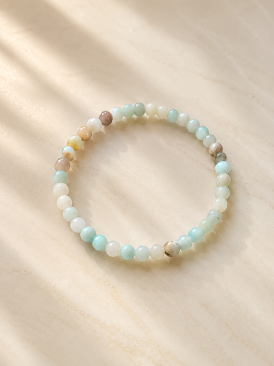 Pulsera de Amazonita Natural 4 mm