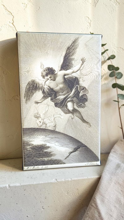 Cuadro Decorativo Arcángel Miguel | Canvas o Lámina Enmarcada
