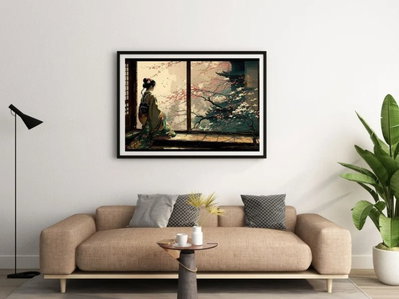 Cuadro Decorativo Sakura | Canvas o Lámina Enmarcada