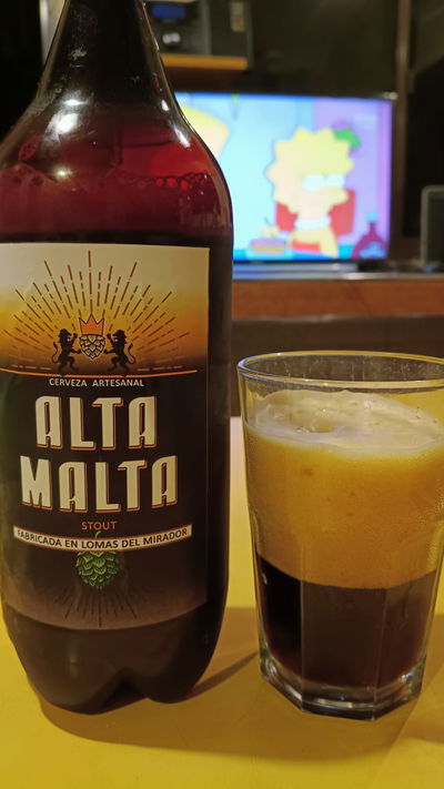 Cerveza Artesanal STOUT 1 litro