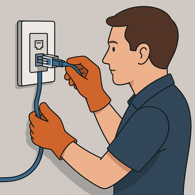 Instalación / extensión / solución de problemas de redes LAN