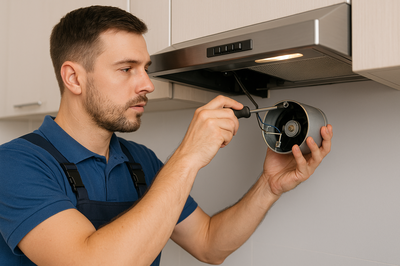 Reparación de extractor de cocina